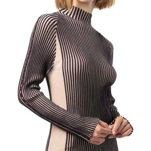 *NWT* REPETTO PARIS rib knit LS sweater
